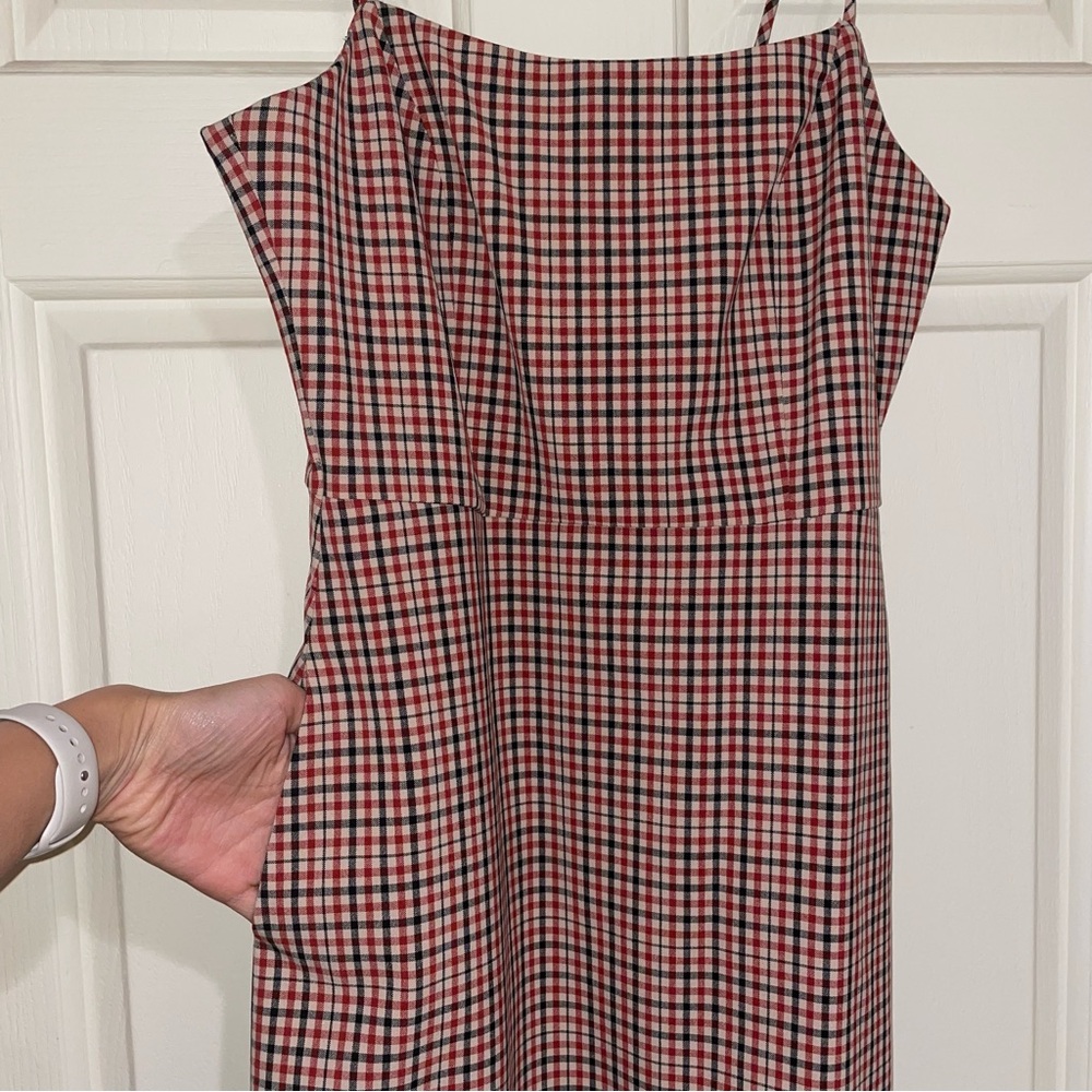 Wilfred Plaid Dress - Picture 4 of 7